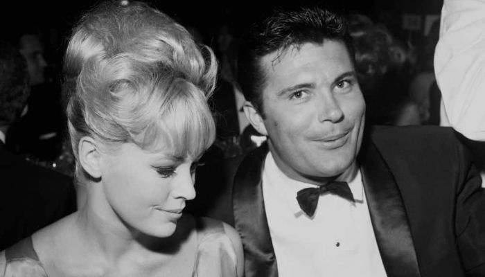 Max Baer Jr. and his ex wife Joanne Kathleen Hill.